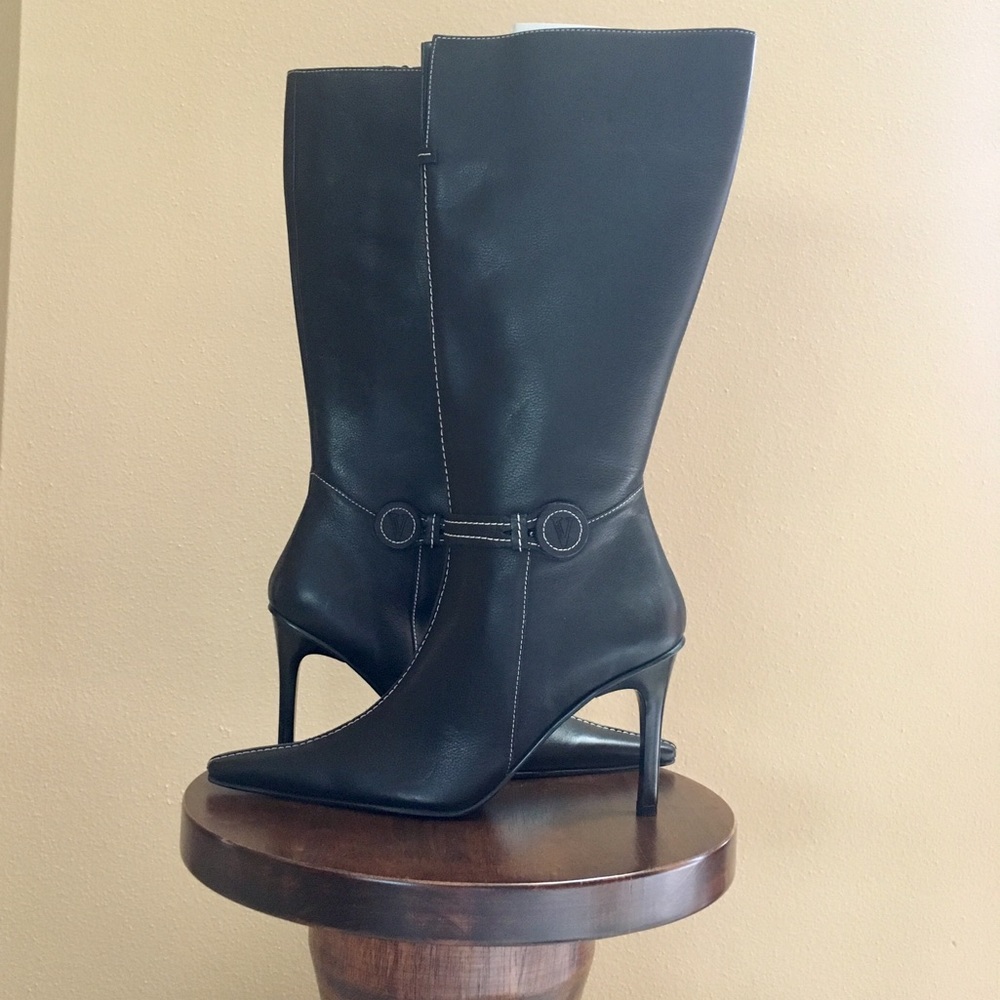 🆕Sexy VERTIGO Full Grain Leather High Heel Boot